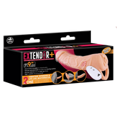Excellent Power Remote Control 10 Function Penis Extendor 9 Inch Flesh Penis Sleeves and Extenders